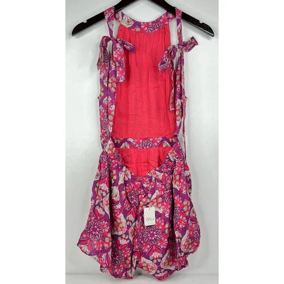 Free People Coral Tides Romper - Picture 5 of 11